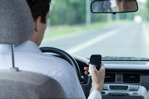 texting while driving car accident lawyer